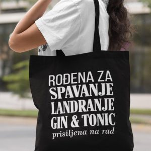 Platnena torba Rođena