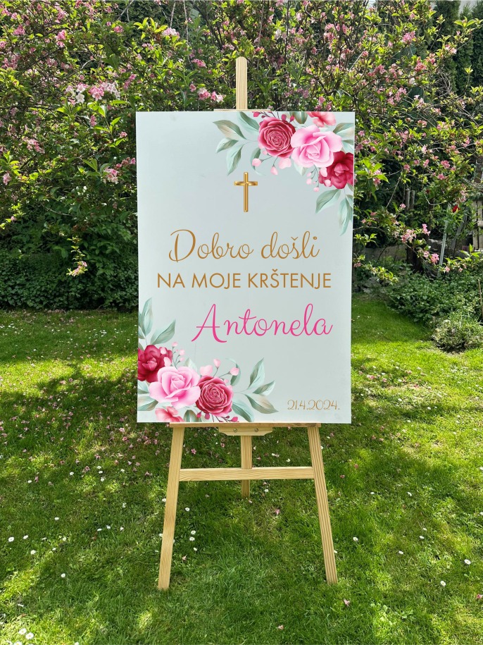 Natpisna ploča dobrodošlice grafika - Slika 5