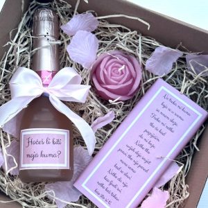 Pink set šampanjac